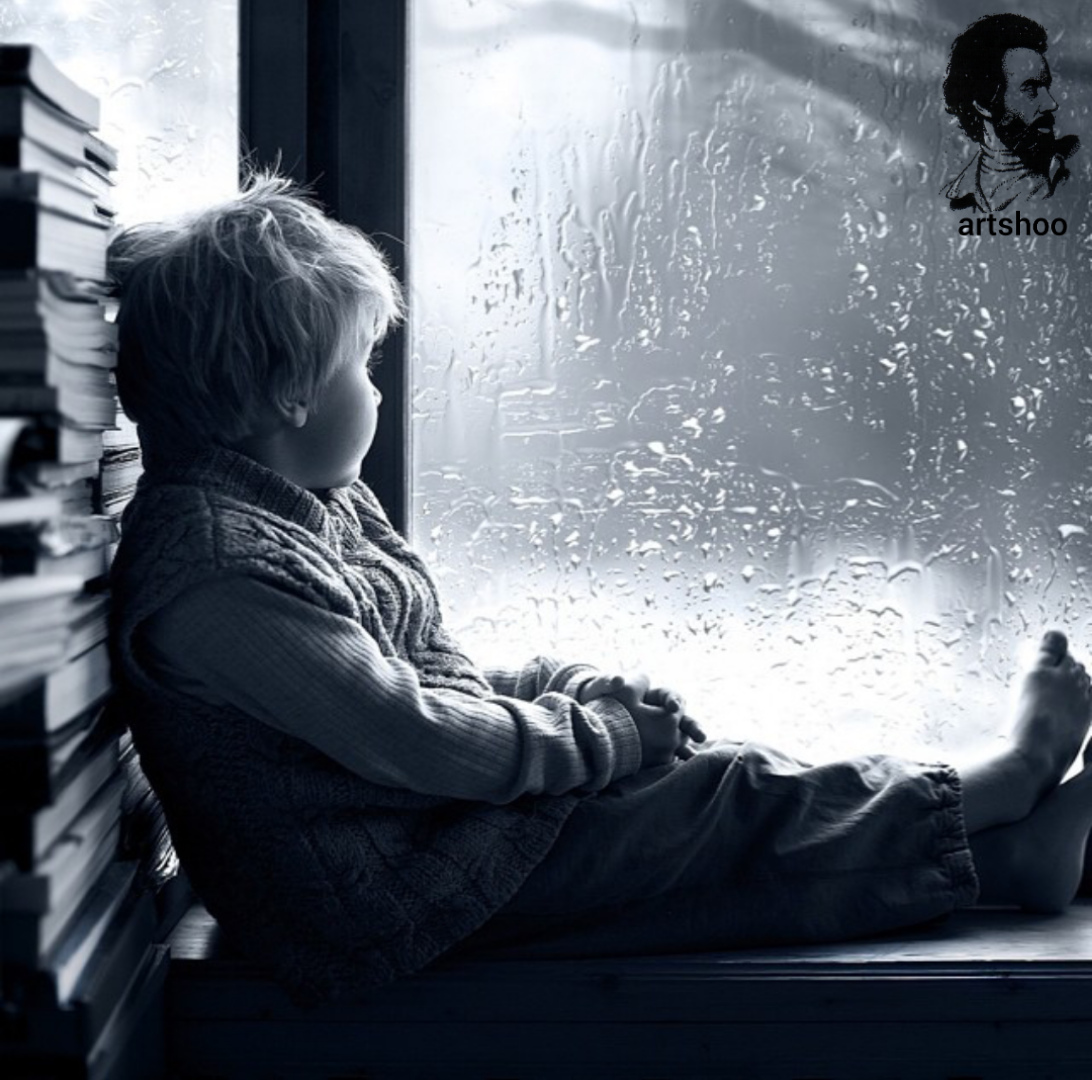 مدل کودک سیاه قلم